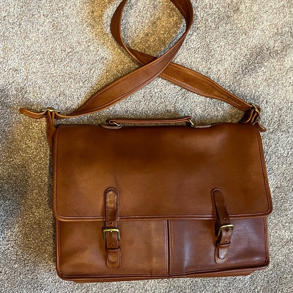 COACH Wall Street briefcase